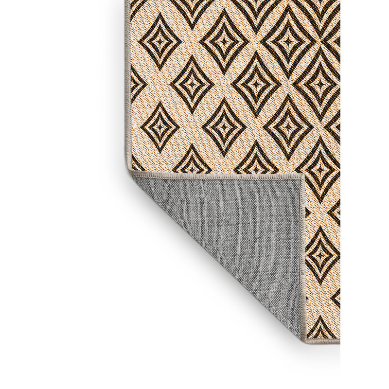 Tapis à motif lavable à la machine 2989 - Pat432-ORG, Rectangle 2 pi x 4 pi