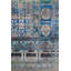 Silk Treasures Geometric Area Rug in Blue