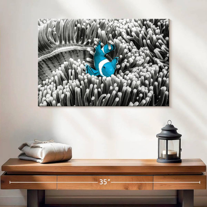 Crowle Clownfish Pop, 34" H x 51" W