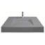 Lavabo de salle de bain rectangulaire à fixation murale Pyramid-1230345224-1221619112