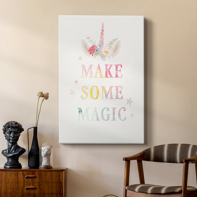 Sweet Unicorn IV - galerie sur mesure, H 27 po x l 18 po
