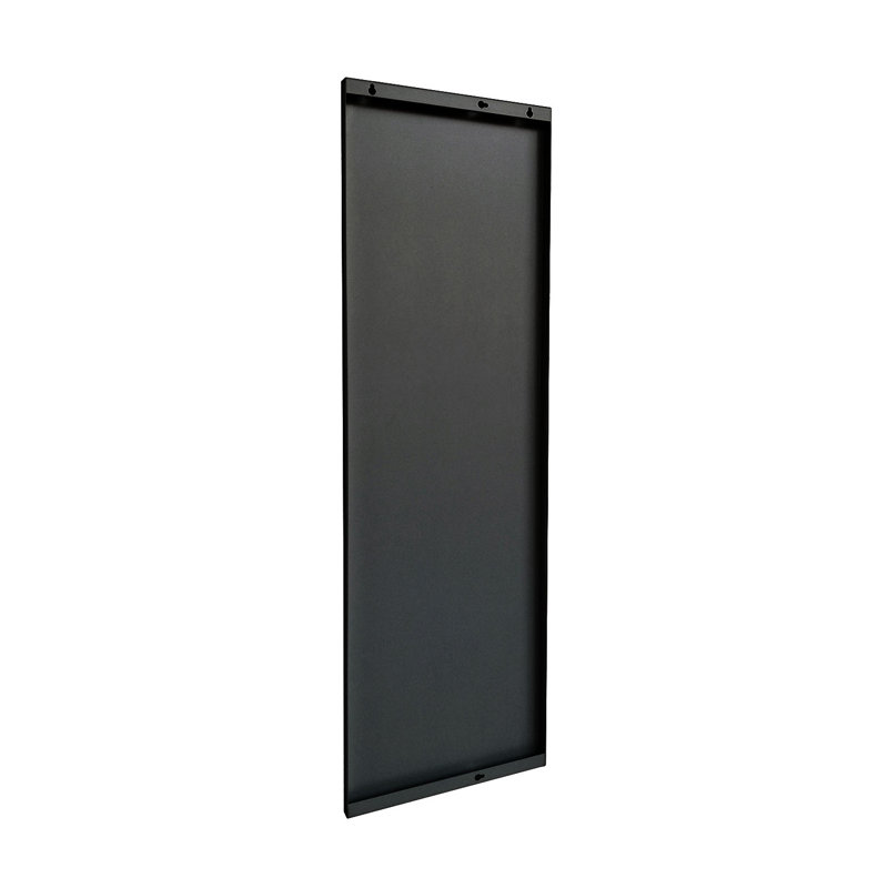 Magnetic Metal Photo Memo Board, Black