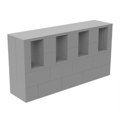 Unfinished TV Stand for TVs up to 48"