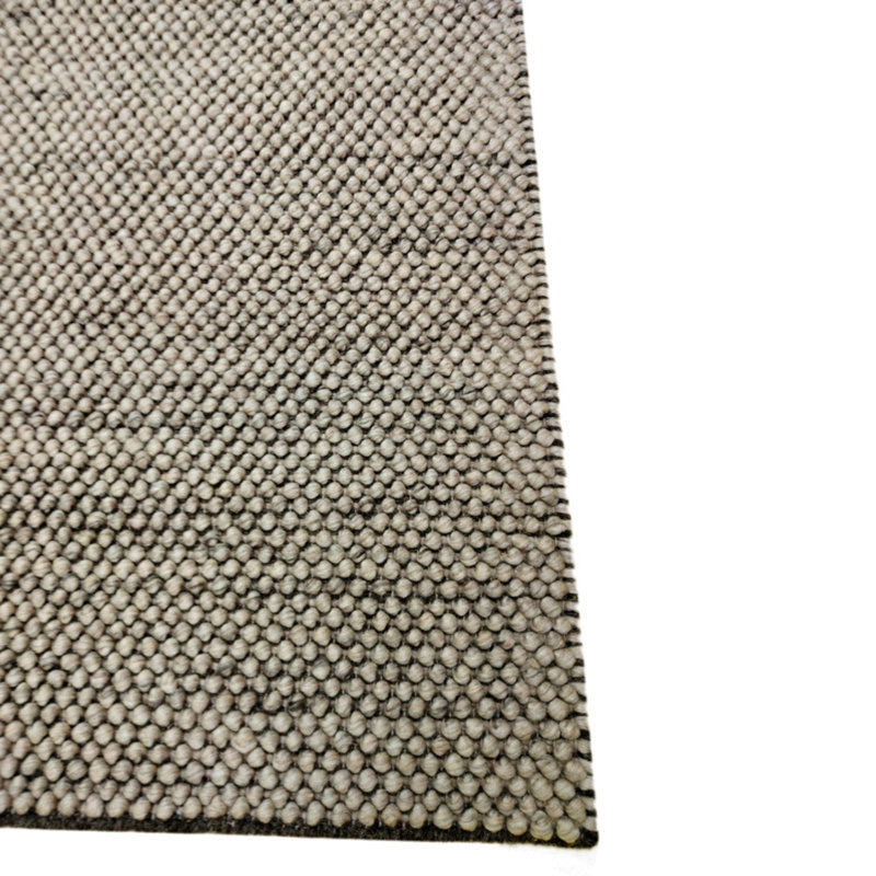 Boho Geometric Wool Hand Hooked Area Rug, Rectangle 3'11" x 15' 11"