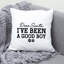 Chien de Noël noir - Coussin décoratif inclus-467018224