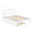 Elliana Solid Wood Platform Bed with Trundle-81971008-81971005