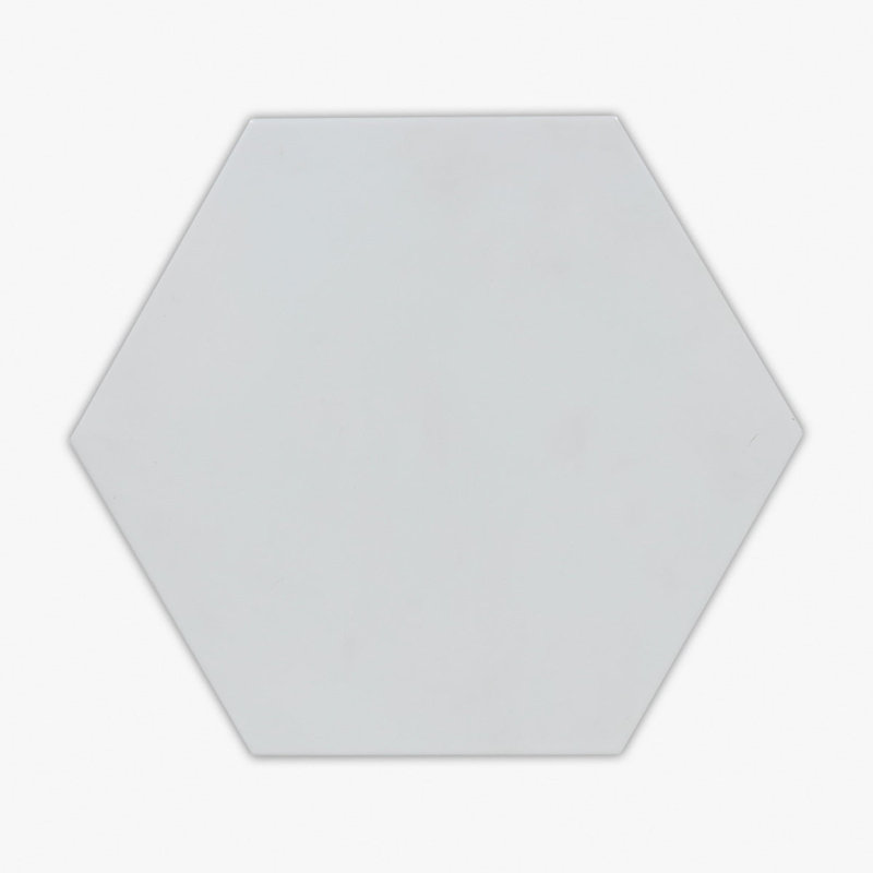 Carreau de porcelaine 10 po x 10 po, Blanco mat