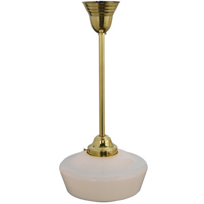 Luminaire suspendu simple à 1 lumière