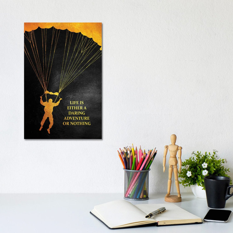 Daring Adventure by Adrian Baldovino - Wrapped Canvas Gallery-Wrapped Canvas Giclée, 20.32 cm H x 30.48 cm W x 1.91 cm D