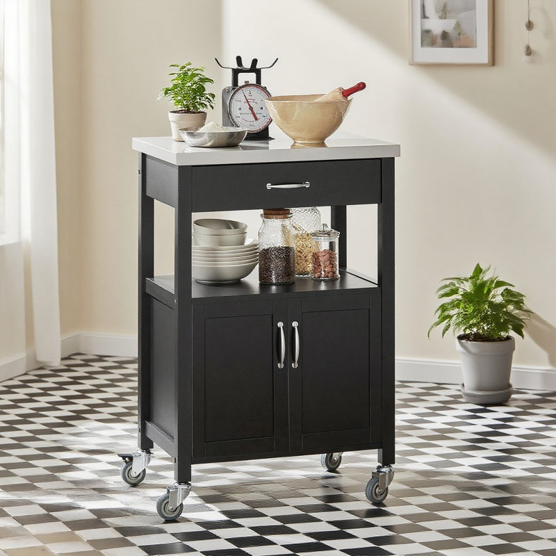 Enevold Kitchen Trolley, Black