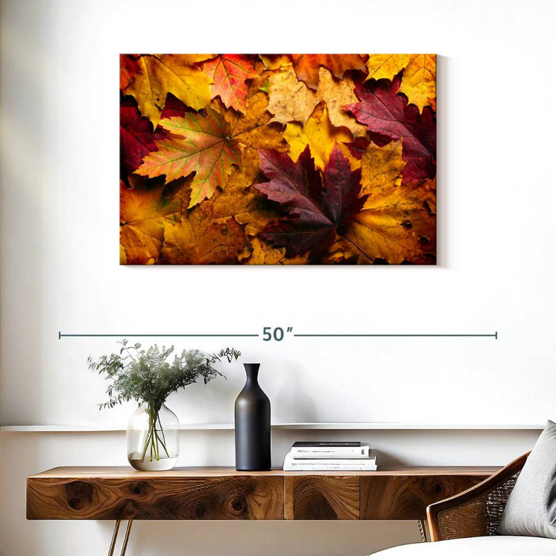 Alvord Fall Leaves, 24" H x 36" W