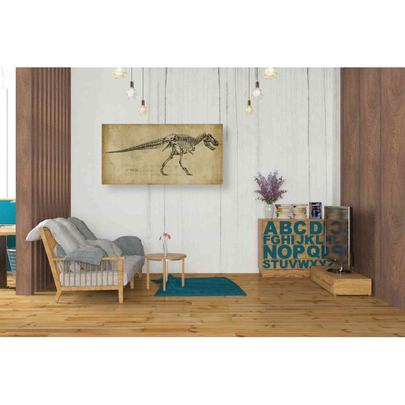 «Tyrannosaurus Rex Study» par Ethan Harper, art mural sur toile, H 20 po x l 40 po x P 1,5 po