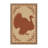 Soft Plush Ferree Thanksgiving Modern & Contemporary Abstract Area Rug in Brown – Beige Binding-816144896