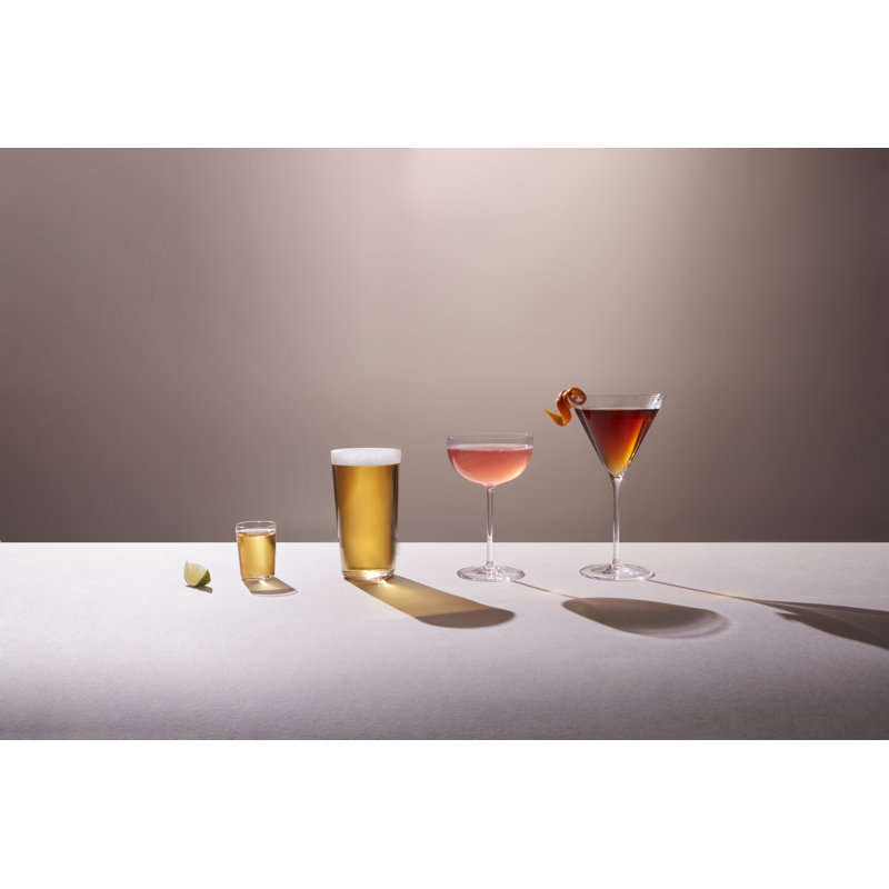 Cocktail Collection - Classic Handmade Crystal Martini Glass