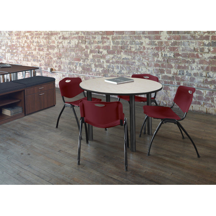 Albaugh 42" L Round Breakroom Table