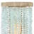 Dune Single Light Hand-Strung Sea Glass Wall Sconce-84742440