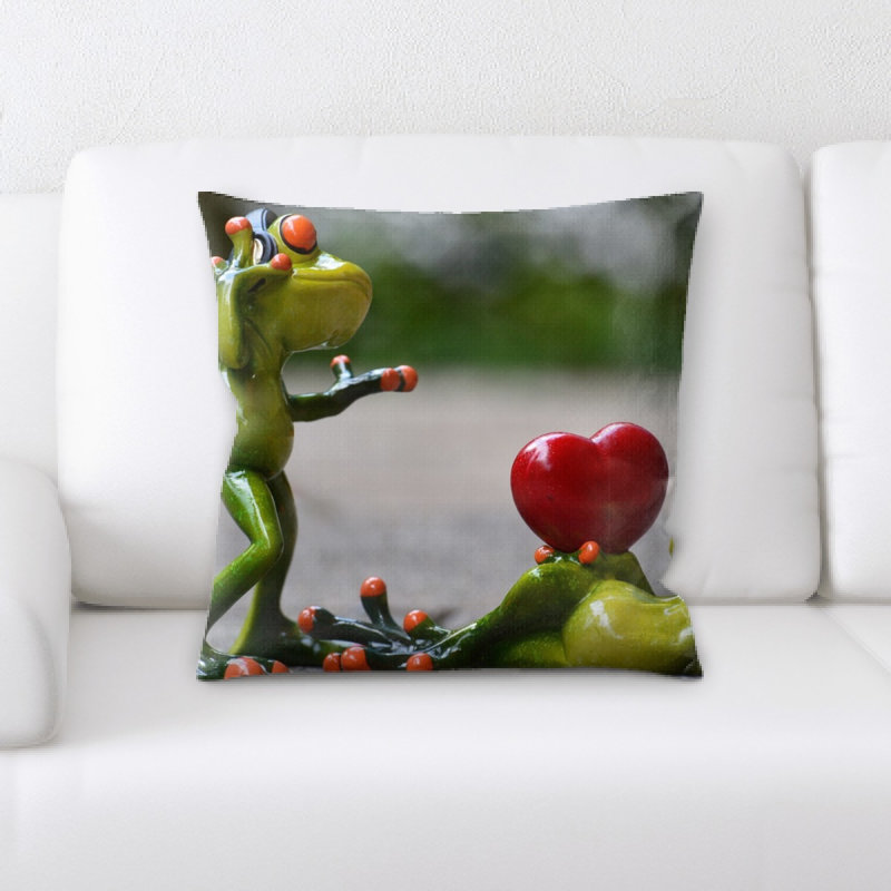 Microsuede Throw Pillow