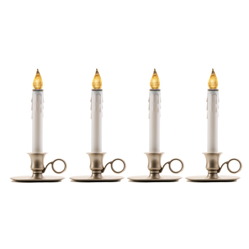 Williamsburg Unscented Flameless Candle with Plastic Holder