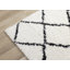 Tapis intérieur noir à poils longs Simple-1210732380