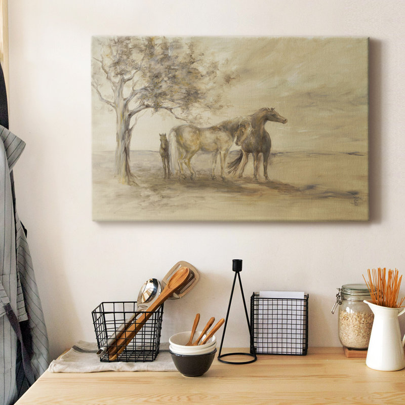 «Family Tree» sur toile, H 12 po x l 18 po