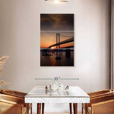 Lilie Chesapeake Bay Bridge Dusk