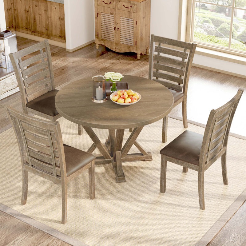 Ensemble de table ronde 5 pièces