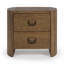 Kyrie 2-Drawer Oak Veneer Nightstand