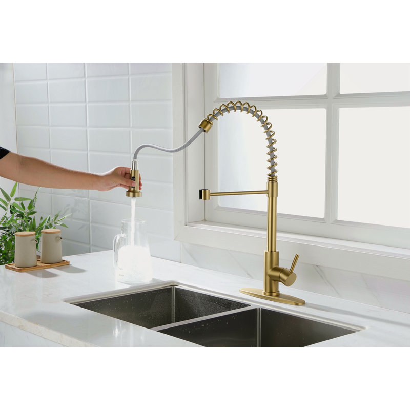 Robinet de cuisine avec douchette extractible