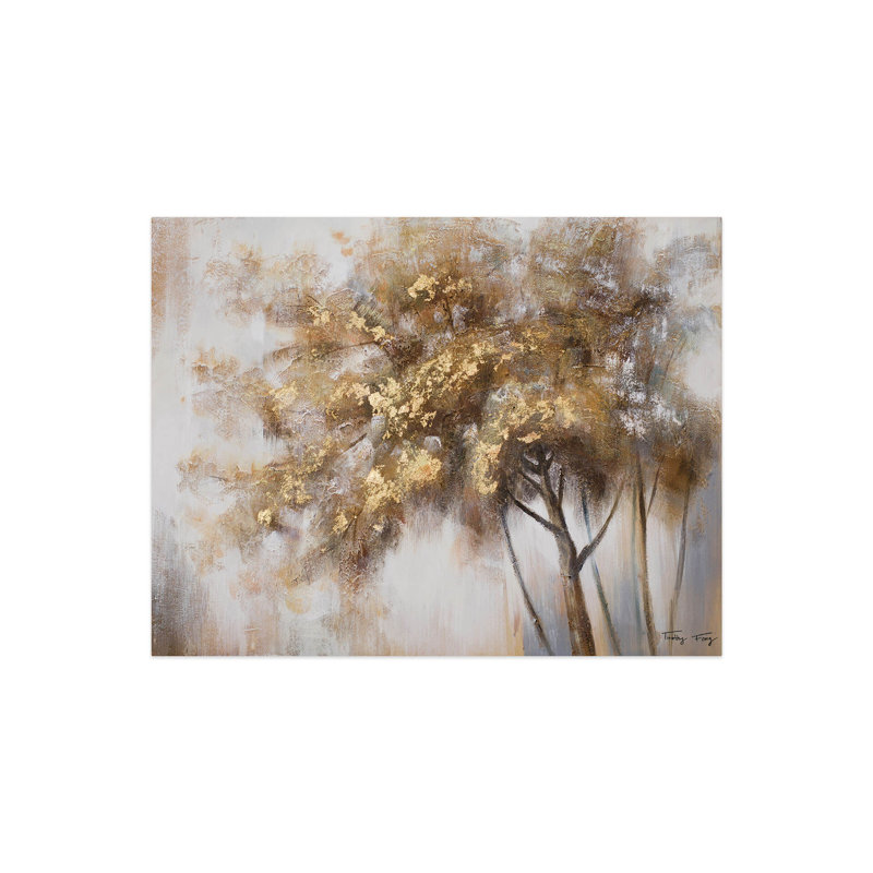 Hand -painted acrylic painting Hello Autumn