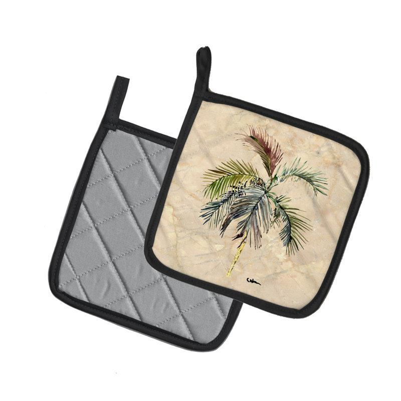 Cuisinier poignée de palmier sapin de caroline