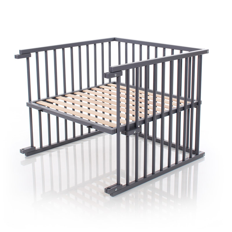 Maxi Bedside Crib, Grey