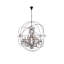 Lustre en forme de globe unique à 25 lumières avec détails en cristal Svante-22859137-22859134