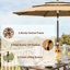 Ocilla 10ft 3 Tier Patio Umbrella-925422312