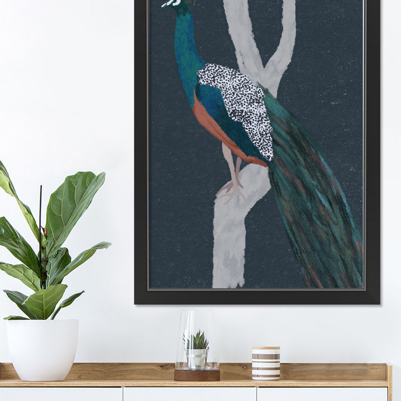 " Perching Peacock "