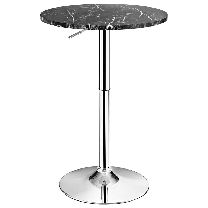 McKaylah Round Metal Base Dining Table