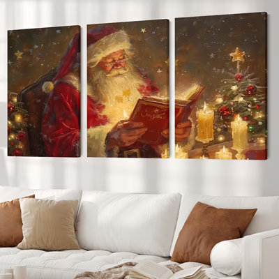 3 Piece Wrapped Canvas Print