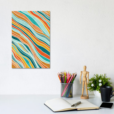 Tulum Abstract - Wrapped Canvas Print