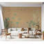 Murale florale pelez et collez - Oiseau dans le jardin-1047143545
