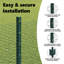 150cm H x 2500cm W Metal Fence Panels