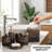 Luxurious Glass Soap Dispenser with Pewter Detailing for Christmas Elegant Bathroom Decor and Accessories