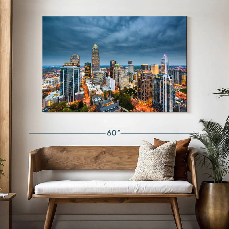 Nicci Charlotte Blue Hour, H 34 po x l 51 po