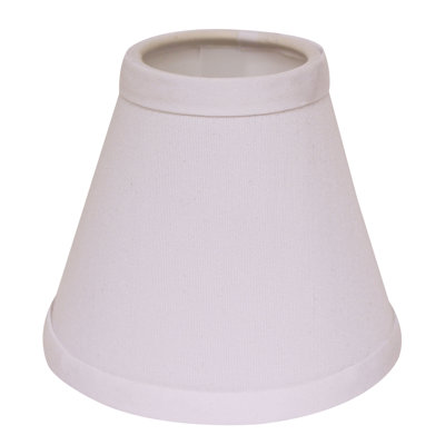 Lustre rigide sans abat-jour en tissu avec pince à flamme pour lampes de table