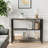 Narrow Sofa Table With Storage Shelf-2114027746