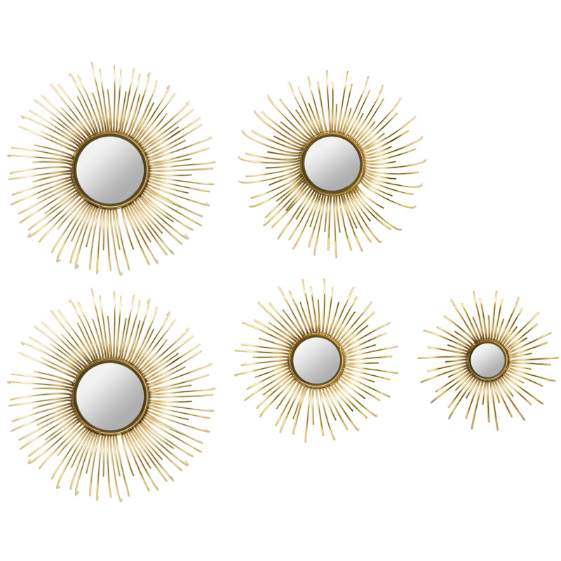 Abii Metal Flat Wall Mirror