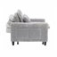Canapé d'appoint 1 tiroir en velours côtelé l 33,07 po x P 33,07 po JZR-130620013