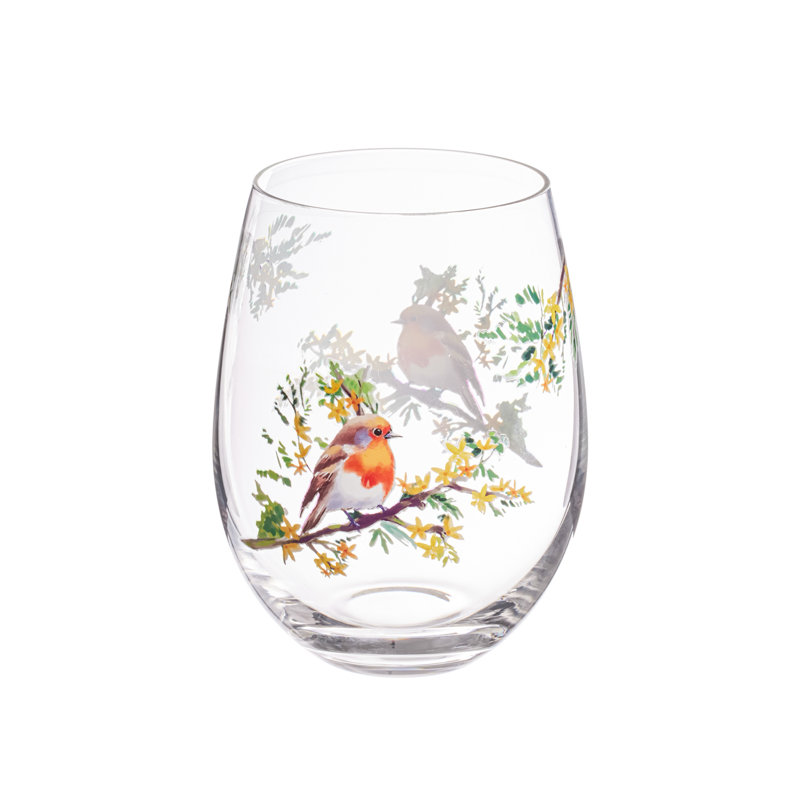 17 oz. Verre à vin sans pied en verre