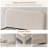 Reigen Curved Headboard Upholstered Platform Bed With Soft Rounded Corners,Beige,Queen-148850684-148850685
