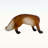 Lifelike Red Fox Figurine, 19.69\