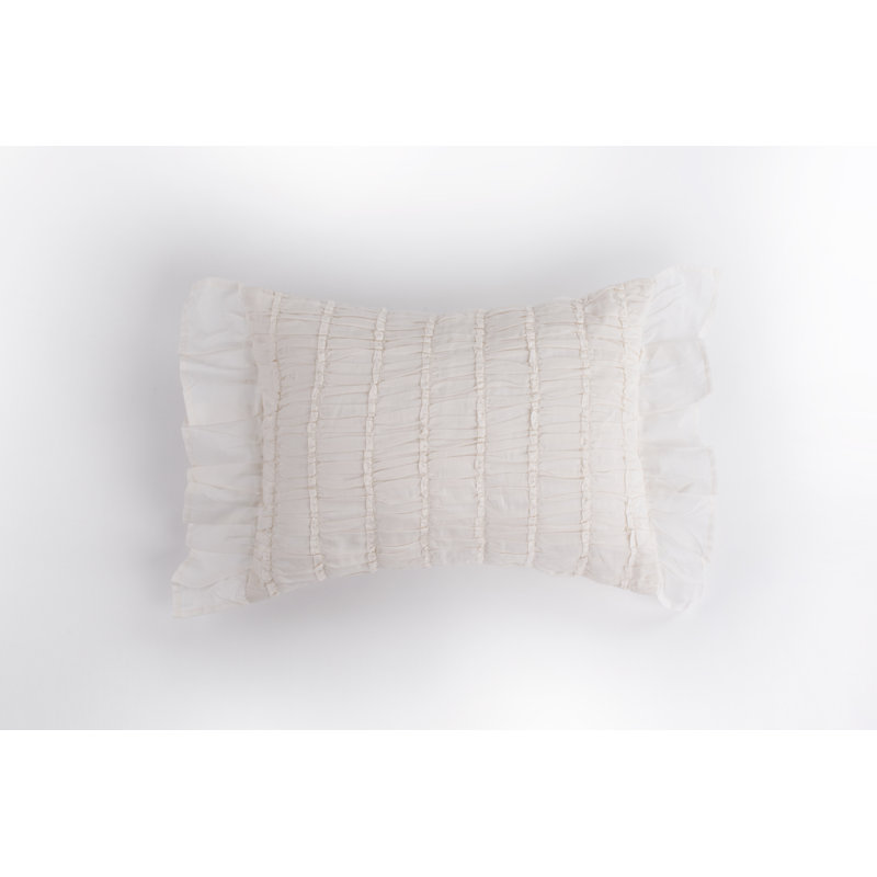 Lumbar Pillow Cover & Insert, Ivory