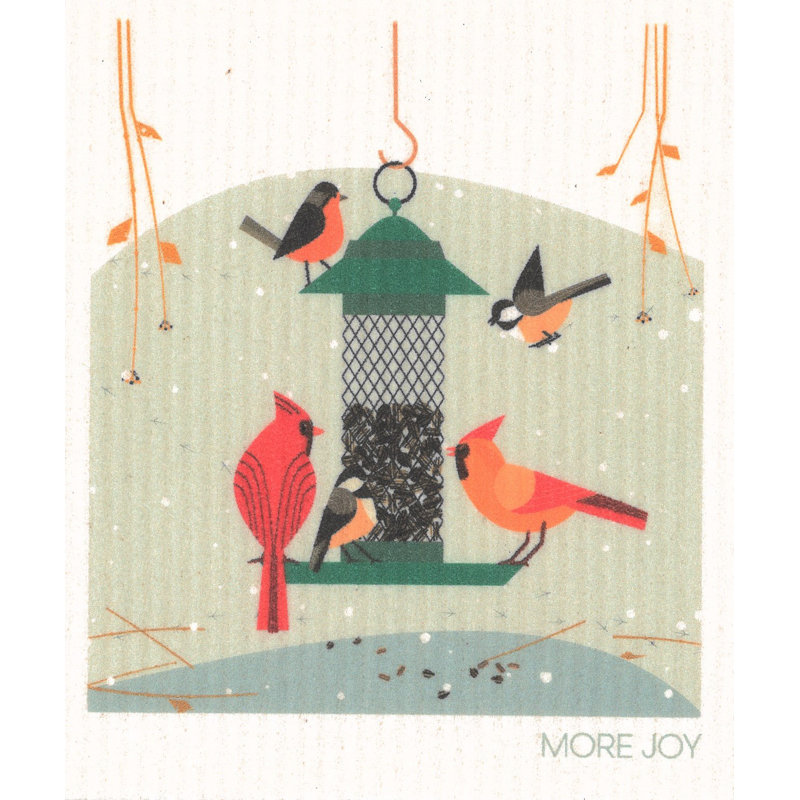 Torchon pour nourrir les oiseaux